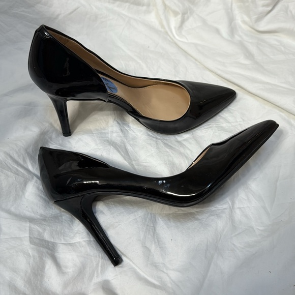 Women’s Jessica Simpson Black Shiny Patent Stiletto Heels. Size 7.5. - Picture 8 of 12